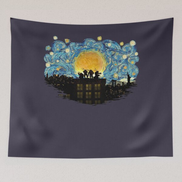Aperçu de l'œuvre Cadeaux rétro vintage des Tortues Ninja pour les fans de cinéma créée et vendue par Cynthia079Paule.