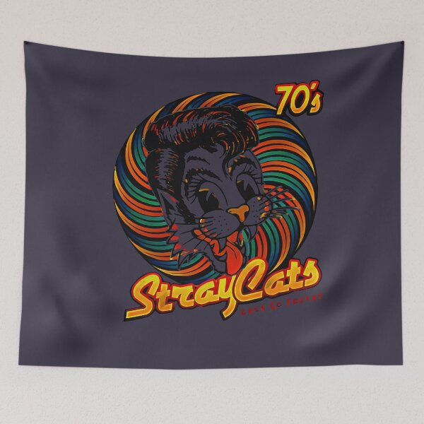 Item preview, Purple Guitar Rock STRAY CATS 70s designed and sold by BrittaSchwab.