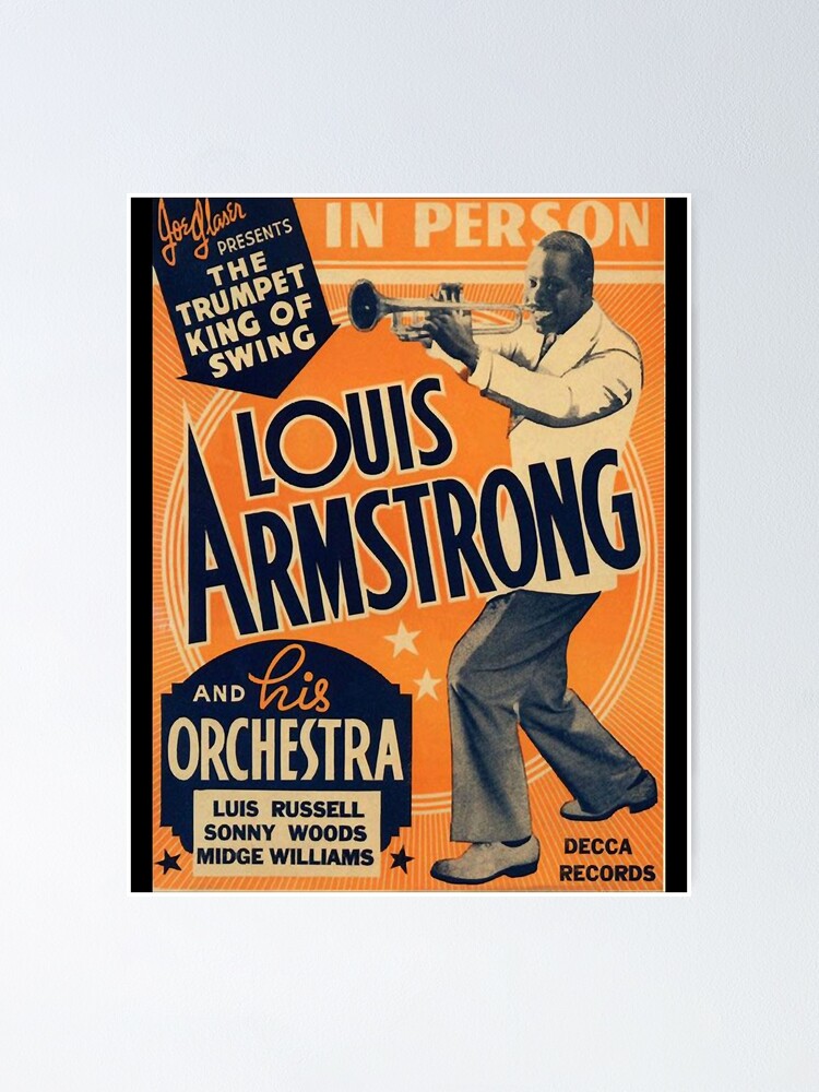 Unknown - Original Vintage Movie Poster Satchmo The Great Louis