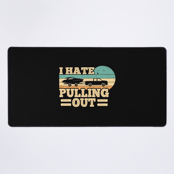 Item preview, I Hate Pulling Out Boating Funny Retro Boat Captain designed and sold by AdelDa19.