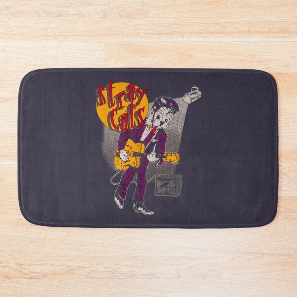 Item preview, Red musican Play guitar the stray cats band art gift designed and sold by BrittaSchwab.