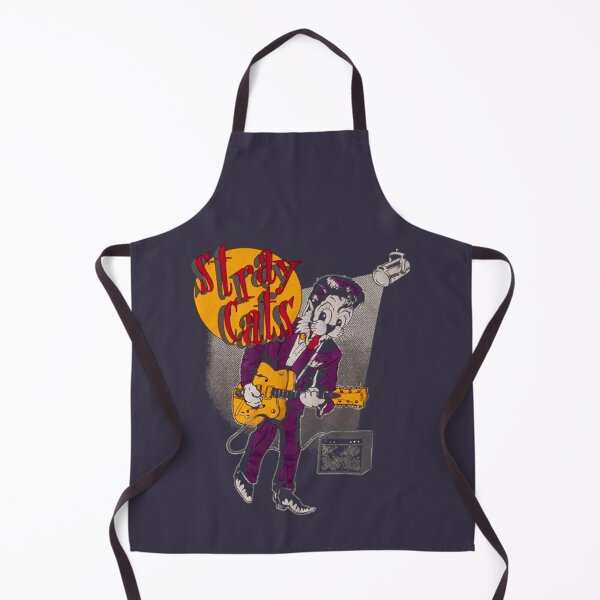 Item preview, Red musican Play guitar the stray cats band art gift designed and sold by BrittaSchwab.