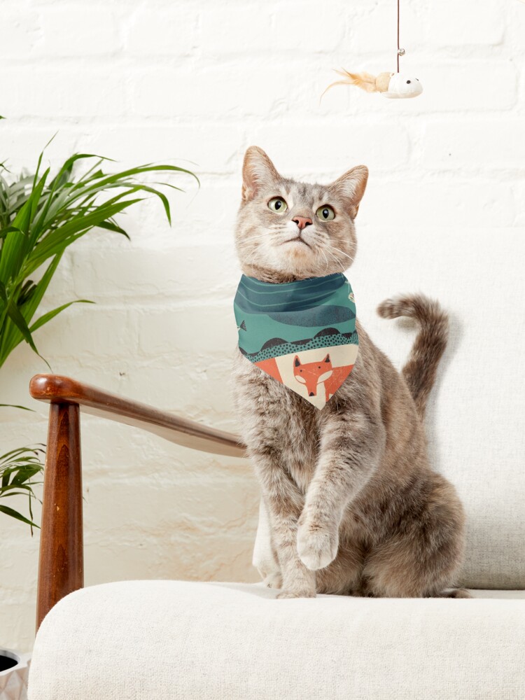 Alternate view of All Creatures great and small Pet Bandana