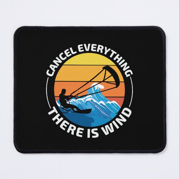 Item preview, Kitesurfing Kiteboarding Kiteboarder Kitesurf Vintage Retro designed and sold by TastefulTees.