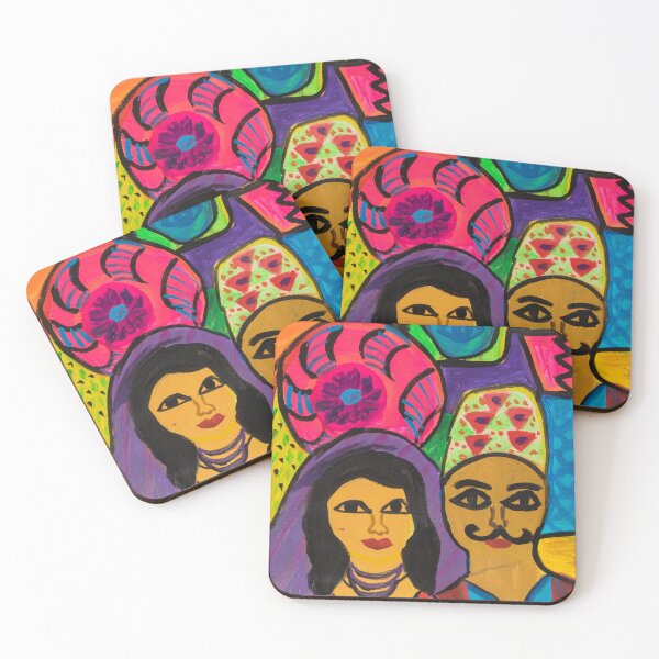 Item preview, Egyptian couples folklore designed and sold by karima-eldeeb.