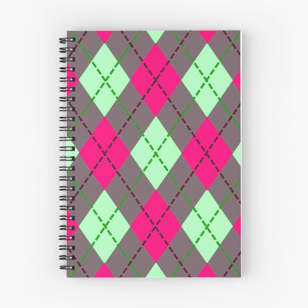 Item preview, Argyle Pattern - Red, Spearmint and Chocolate Brown designed and sold by TotallyRetroArt.