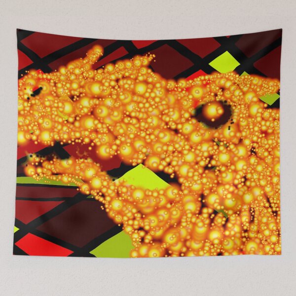 Item preview, Mosaic Pattern With Abstract Sea Dragon Head Artwork38 D1 Production designed and sold by SelfUpgrade.
