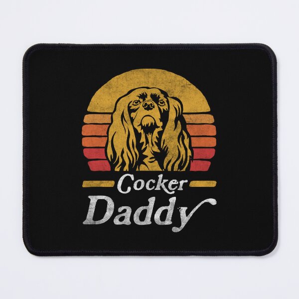 Item preview, Retro Vintage American Cocker Spaniel Daddy designed and sold by More Cute Dogs.