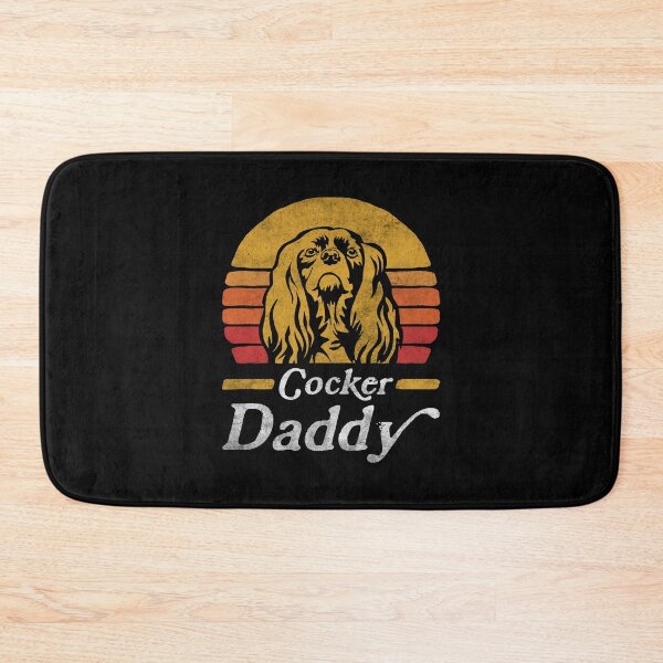 Item preview, Retro Vintage American Cocker Spaniel Daddy designed and sold by More Cute Dogs.