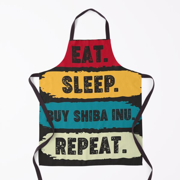 Item preview, Eat Sleep Buy Shiba Inu Repeat designed and sold by GeorgiosT.