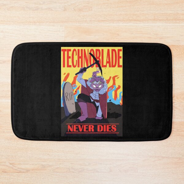 Item preview, technoblade never dies designed and sold by Jamaika-Vuppir.