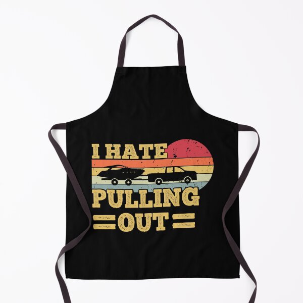 Item preview, I Hate Pulling Out Boating Funny Retro Boat Captain designed and sold by AdelDa19.