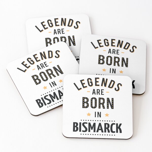 Item preview, Legends Are Born In Bismarck designed and sold by GoodVibesWX9.
