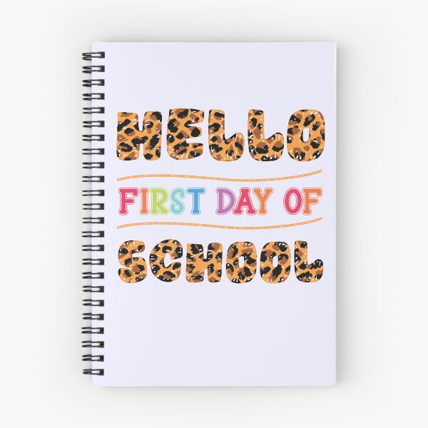Item preview, Hello First day of school Leopard designed and sold by FLASHOP.