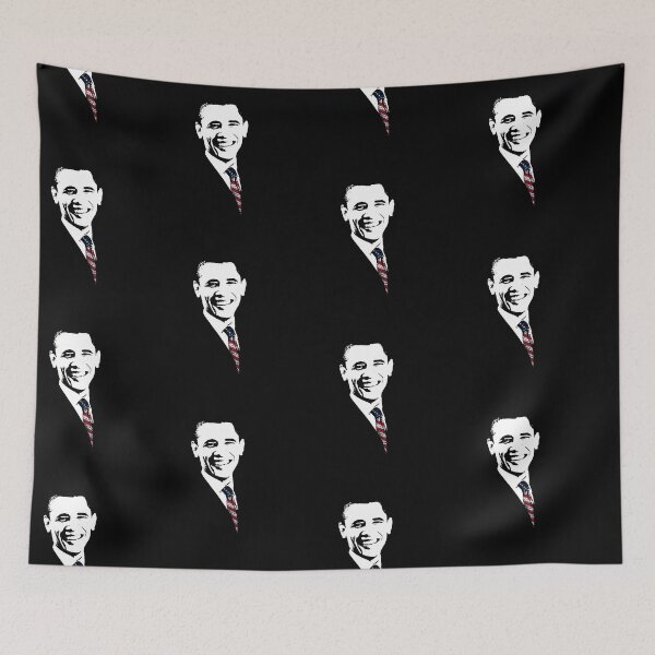 Item preview, Obama With American Flag Tie  designed and sold by warishellstore.