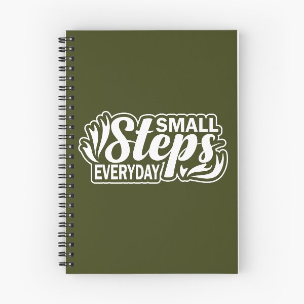 Item preview, Small steps everyday typography designed and sold by Spreading Smile.