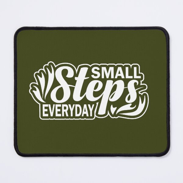 Item preview, Small steps everyday typography designed and sold by Spreading Smile.