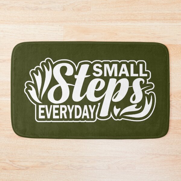 Item preview, Small steps everyday typography designed and sold by Spreading Smile.