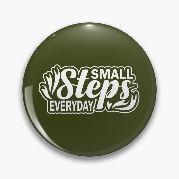 Item preview, Small steps everyday typography designed and sold by Spreading Smile.