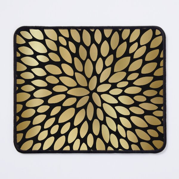 Item preview, Floral Bloom in Black and Gold designed and sold by meggydesigns.
