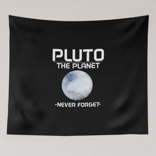 Item preview, Planetary Science Pluto Planet Never Forget Pun Pullover Sweatshirt designed and sold by donnielnah.