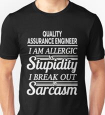 QUALITY ASSURANCE ENGINEER Unisex T-Shirt