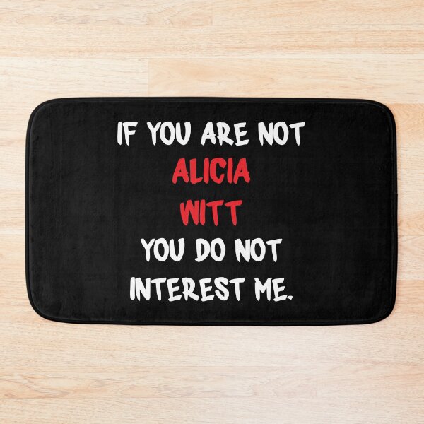 Item preview, Alicia Witt - If you are not designed and sold by 2Girls1Shirt.