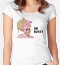 OH HONEY Women's Fitted Scoop T-Shirt