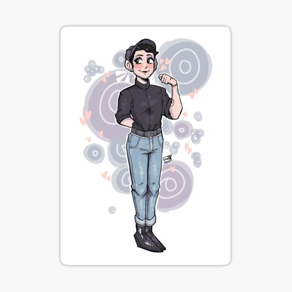 mitch grassi - baby boy Sticker
