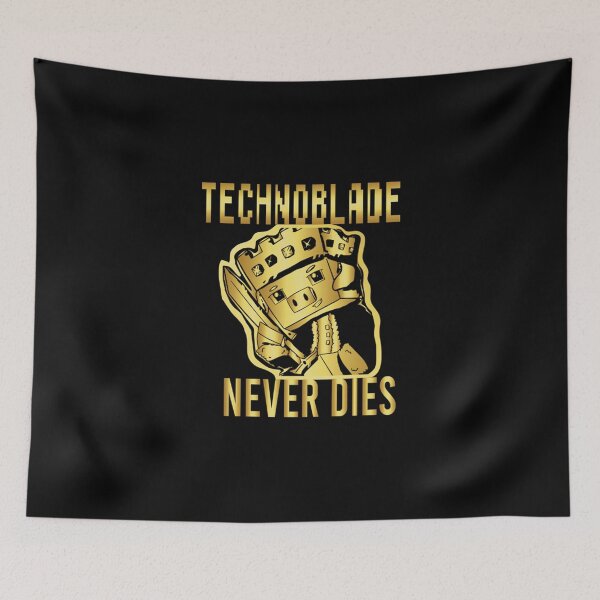 Item preview, Technoblade Never Dies Golden designed and sold by Joanna-Asia.