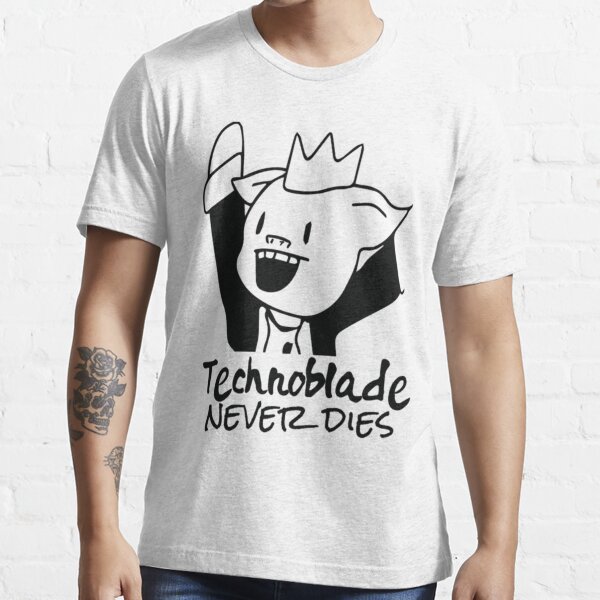 Technoblade Never Dies T Shirt For Sale By Joanna Asia Redbubble Techno T Shirts Blade T 6512