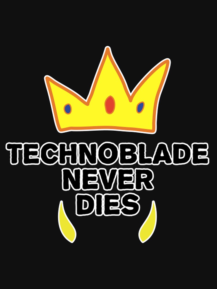 Technoblade Never Dies Golden Pullover Hoodie for Sale by Joanna-Asia