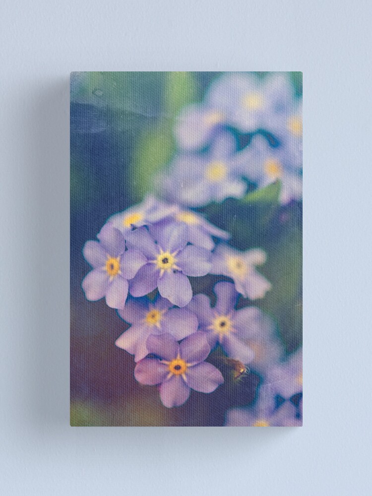 Alternate view of Forget Me Not Canvas Print