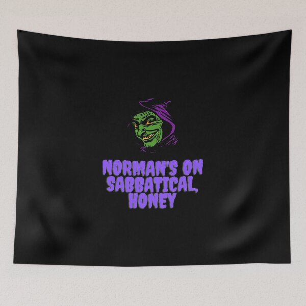 Item preview, Norman's On Sabbatical Honey Pullover Hoodie designed and sold by kimmesajgreh.