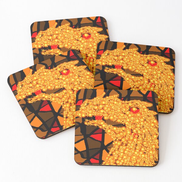 Item preview, Mosaic Pattern With Abstract Sea Dragon Head Artwork39 D1 Production designed and sold by SelfUpgrade.