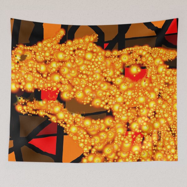Item preview, Mosaic Pattern With Abstract Sea Dragon Head Artwork39 D1 Production designed and sold by SelfUpgrade.