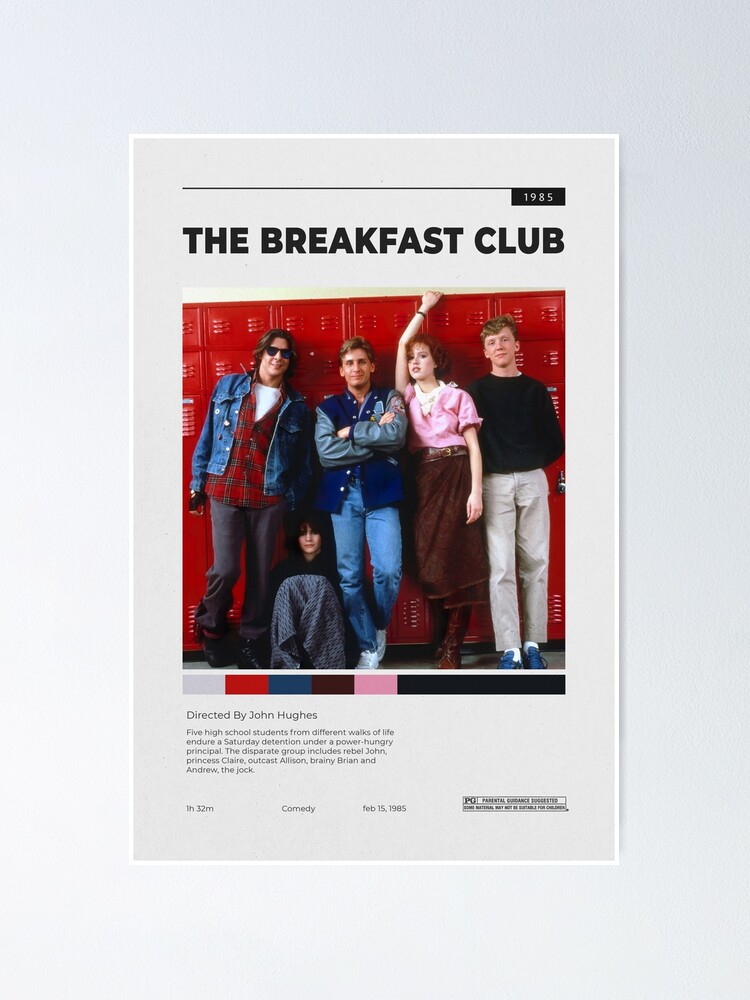 THE BREAKFAST CLUB French Movie Poster - 15x21 In. - 1985 - Foto 3