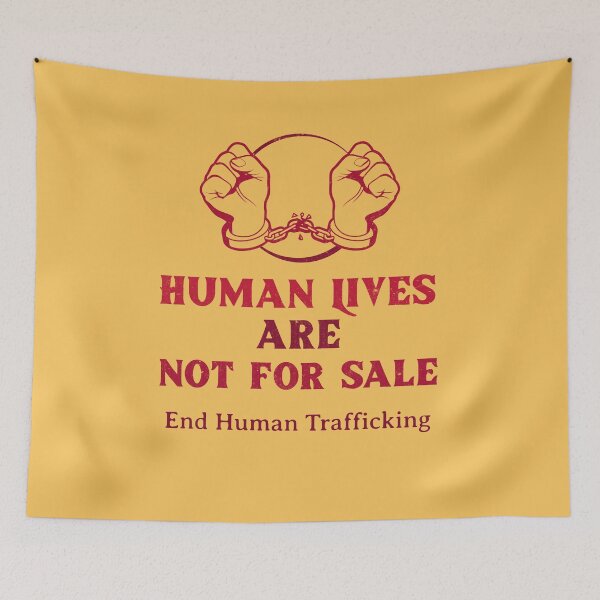 Item preview, Human Lives Are Not For Sale. End Human Trafficking designed and sold by Rebel-Design.