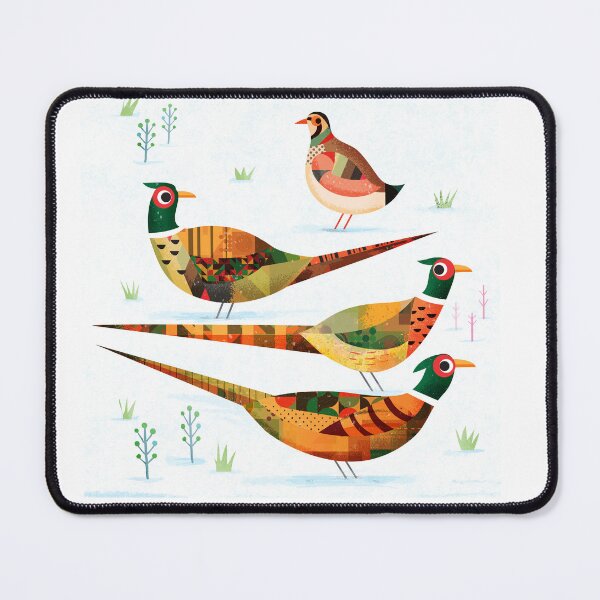 Item preview, Three Pheasants and a Partridge designed and sold by gklucas.