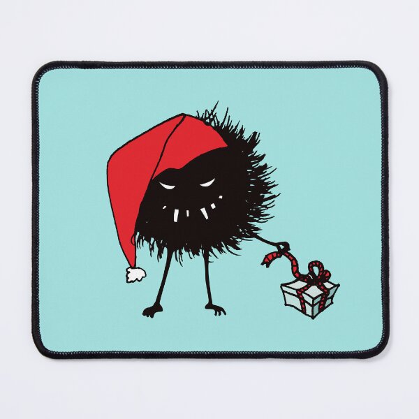 Item preview, Cute Goth Christmas Bug With Present designed and sold by Boriana Giormova.