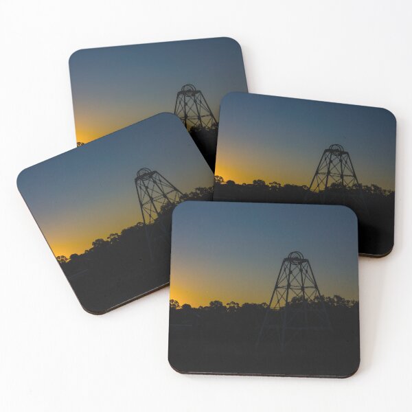 Item preview, The Poppethead Silhouette at Sunset #1 - Bendigo, Victoria designed and sold by Steven Jodoin.