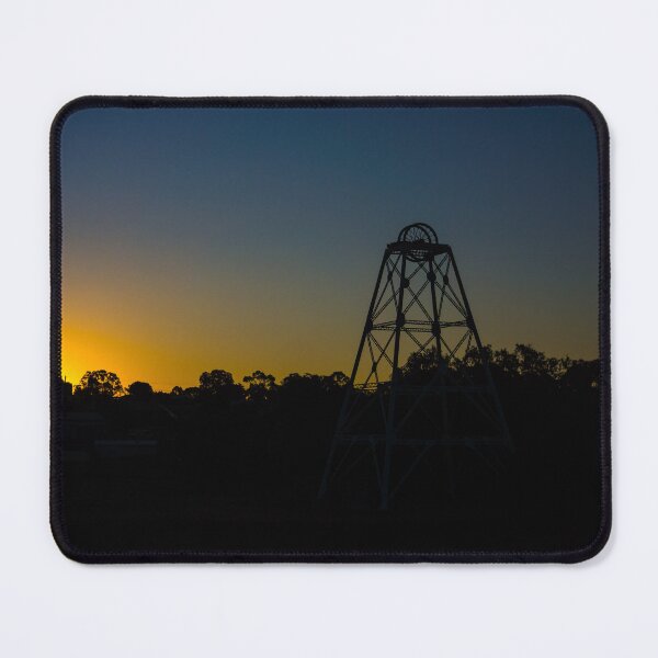 Item preview, The Poppethead Silhouette at Sunset #1 - Bendigo, Victoria designed and sold by Steven Jodoin.