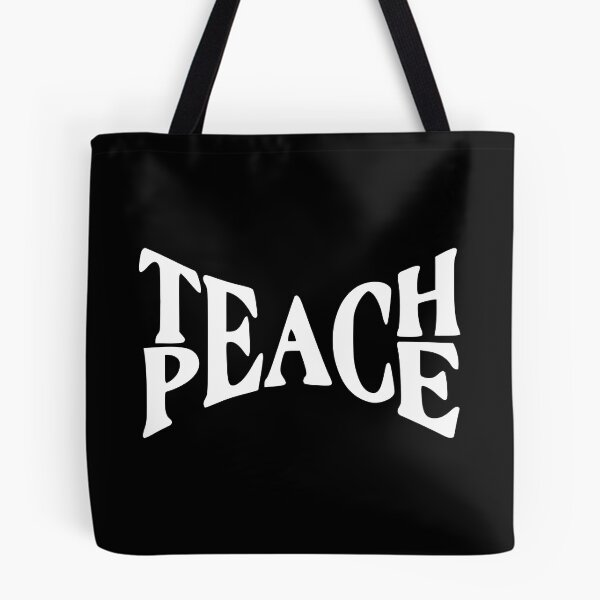 Item preview, Teach peace designed and sold by BurnsMyEye.