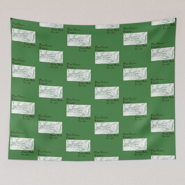 Item preview, Pine Grove Furnace State Park  designed and sold by Broken Antler Designs .