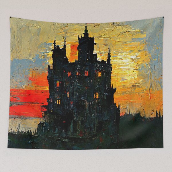 Item preview, Gothic Sunset designed and sold by AM FineArtPrints.