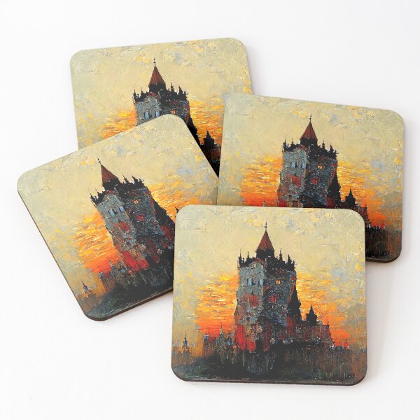 Item preview, Gothic Sunset designed and sold by AM FineArtPrints.