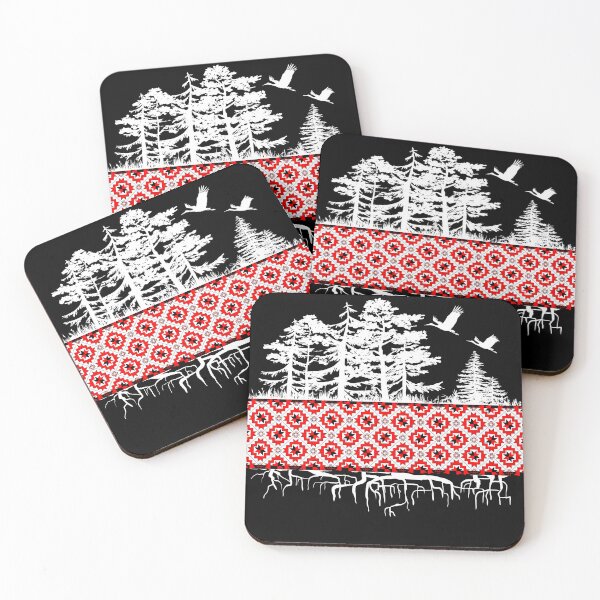 Item preview, My roots . Symbolic traditional pattern. White  designed and sold by Sitenkovamary.