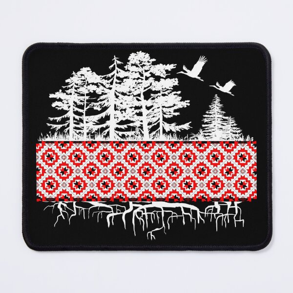 Item preview, My roots . Symbolic traditional pattern. White  designed and sold by Sitenkovamary.
