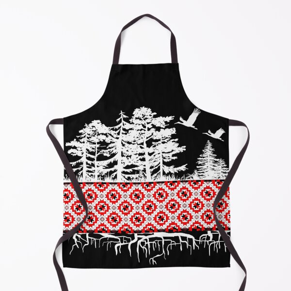 Item preview, My roots . Symbolic traditional pattern. White  designed and sold by Sitenkovamary.