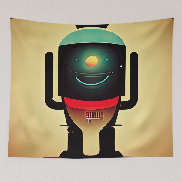 Item preview, Retro-Futurist Robot designed and sold by AM FineArtPrints.